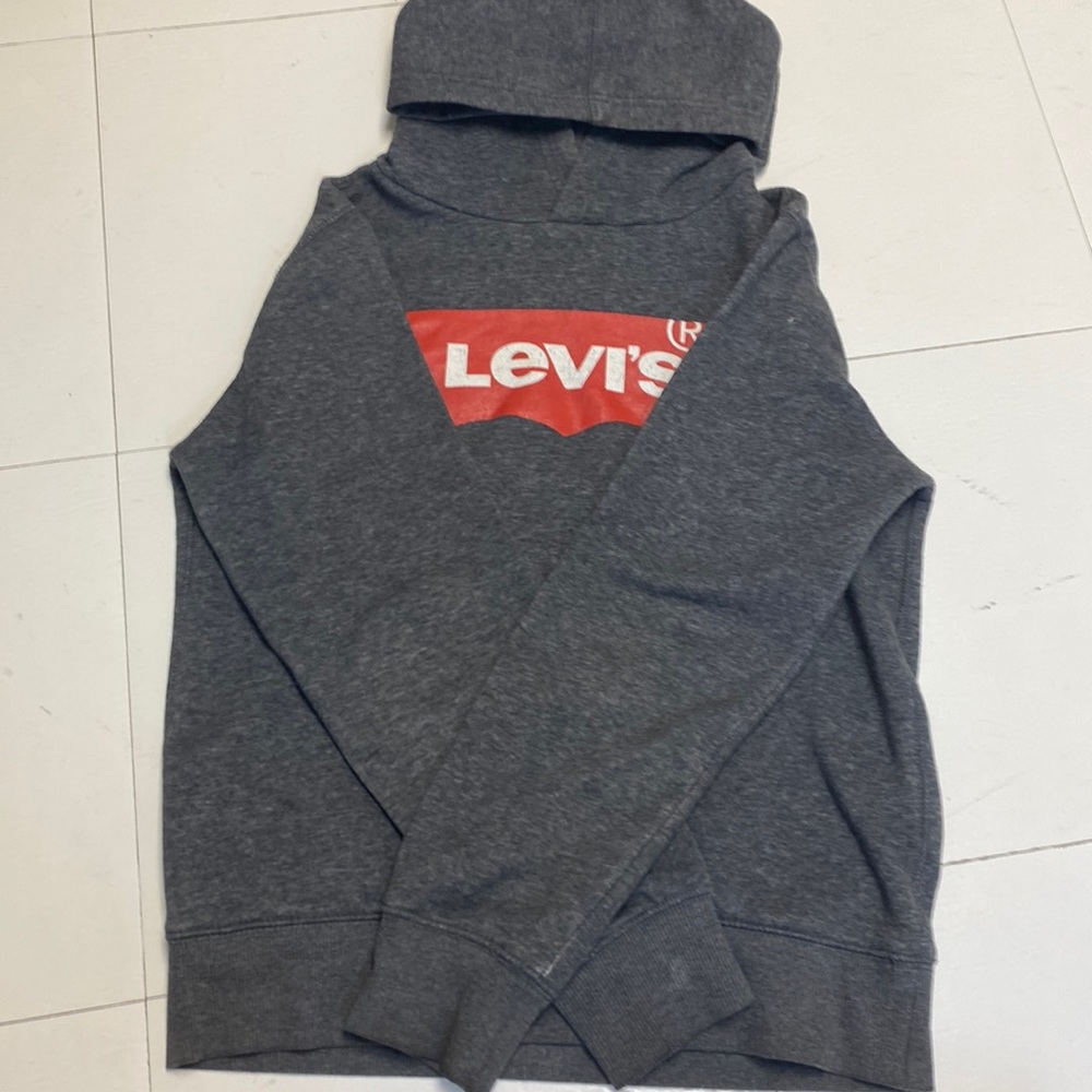 Gray Boys Hoodie, 8-11 years old.